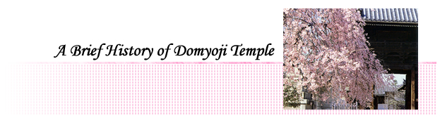 A Brief History of Domyoji Temple
